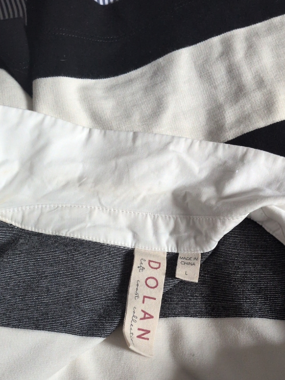 dolan Black and White Stripes Sweater - Picture 6 of 9